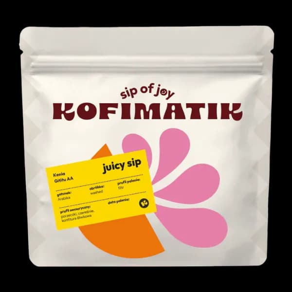 Kenia Gititu AA — soczysta kawa ziarnista pod filtr