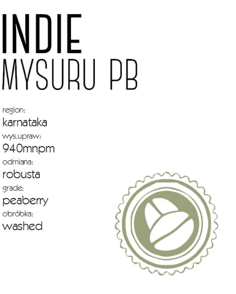 Kawa Indie Mysuru Robusta PB